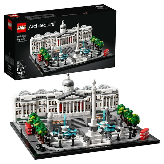 LEGO Architecture Trafalgar Square Model 21045 Adult & Kids Set (1197 Pieces)