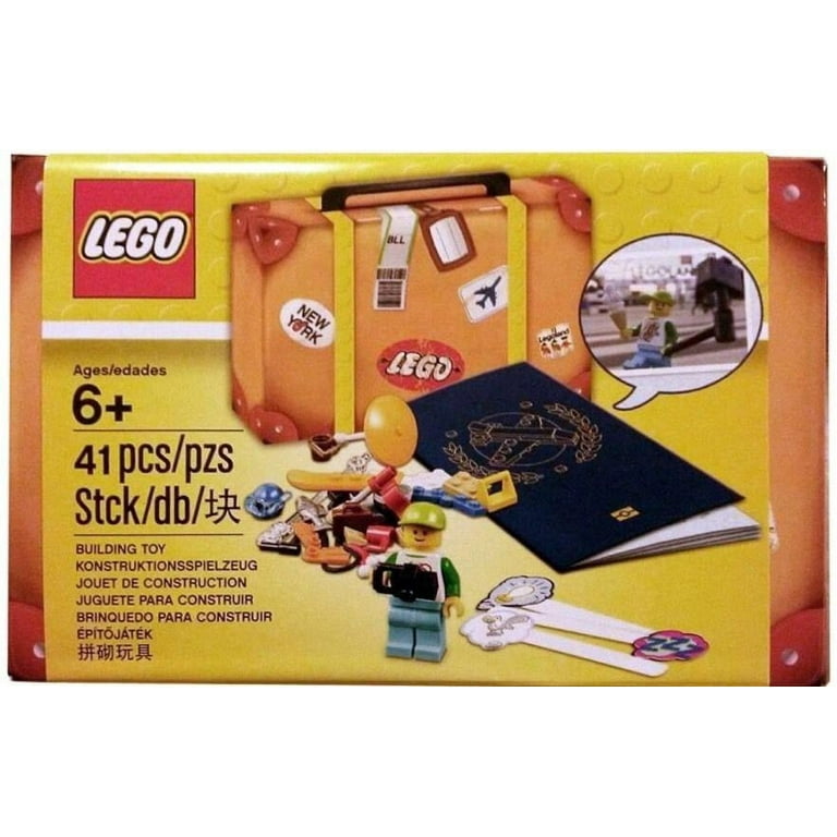 LEGO Travel Building Suitcase Set, 41 Pieces, LEGO 5004932