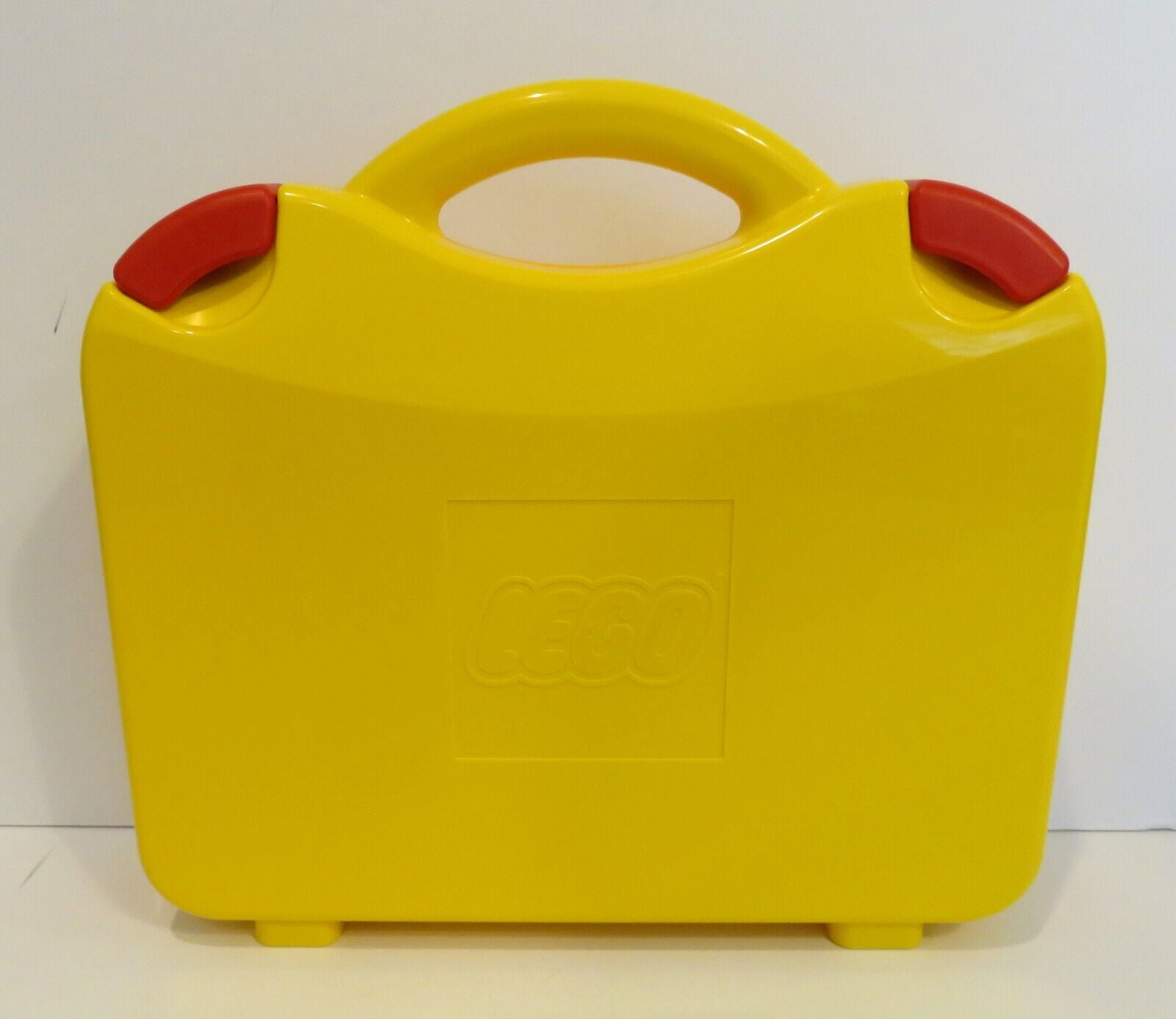 Red Yellow Hard Plastic Carrying Carry Case Storage Box with