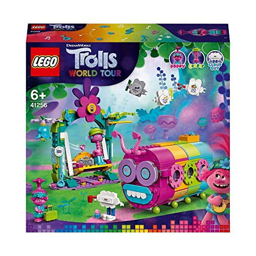 Lego Trolls World Tour Rainbow Caterbus 41256