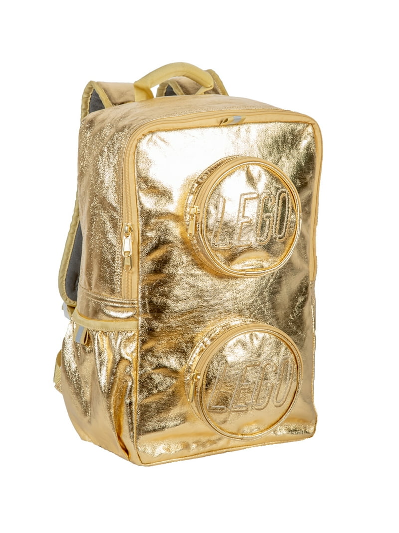 LEGO Unisex Brick Backpack Gold - Walmart.com display picture 1