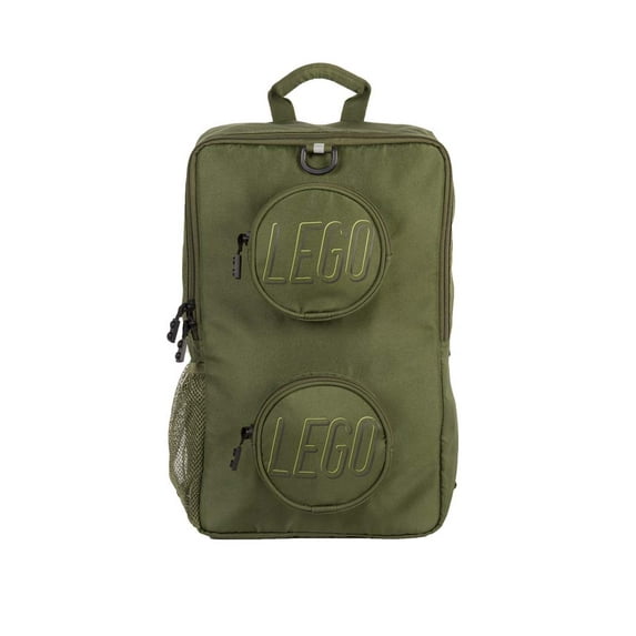 LEGO Unisex Brick Backpack, Olive