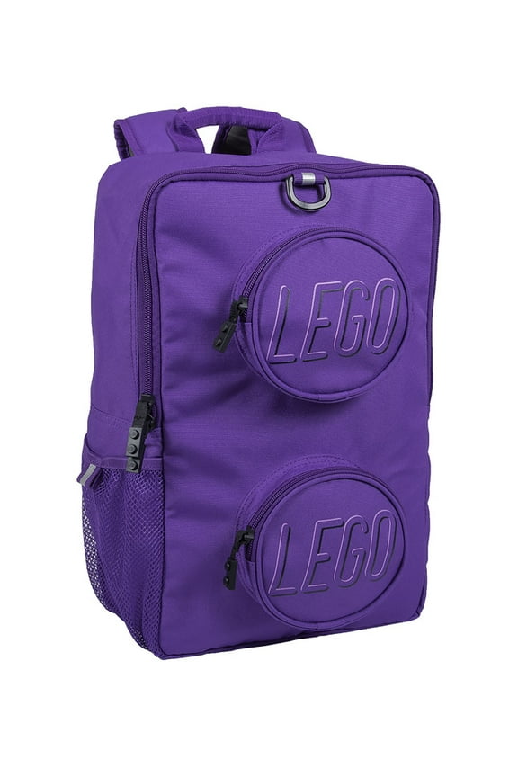 Unisex Brick Backpack Purple