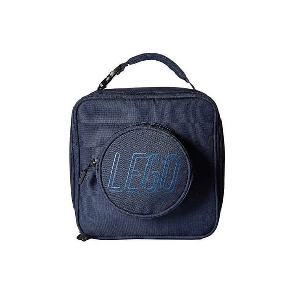 LEGO Unisex Brick Lunch Bag Navy