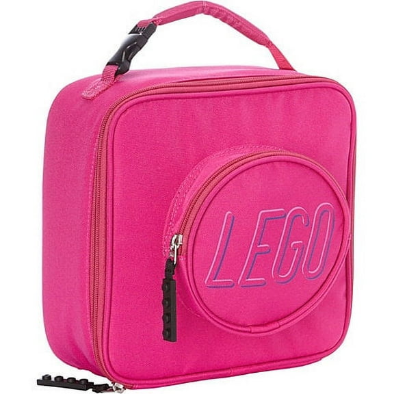 LEGO Unisex Brick Lunch Bag - Pink