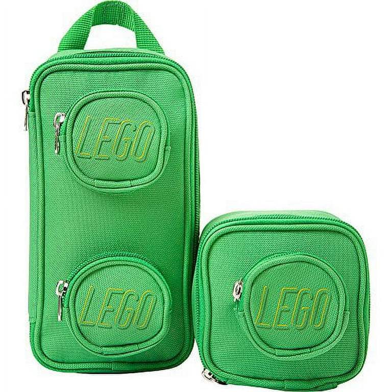 LEGO Brick Mini Backpack Pouch Set Green 10L Capacity