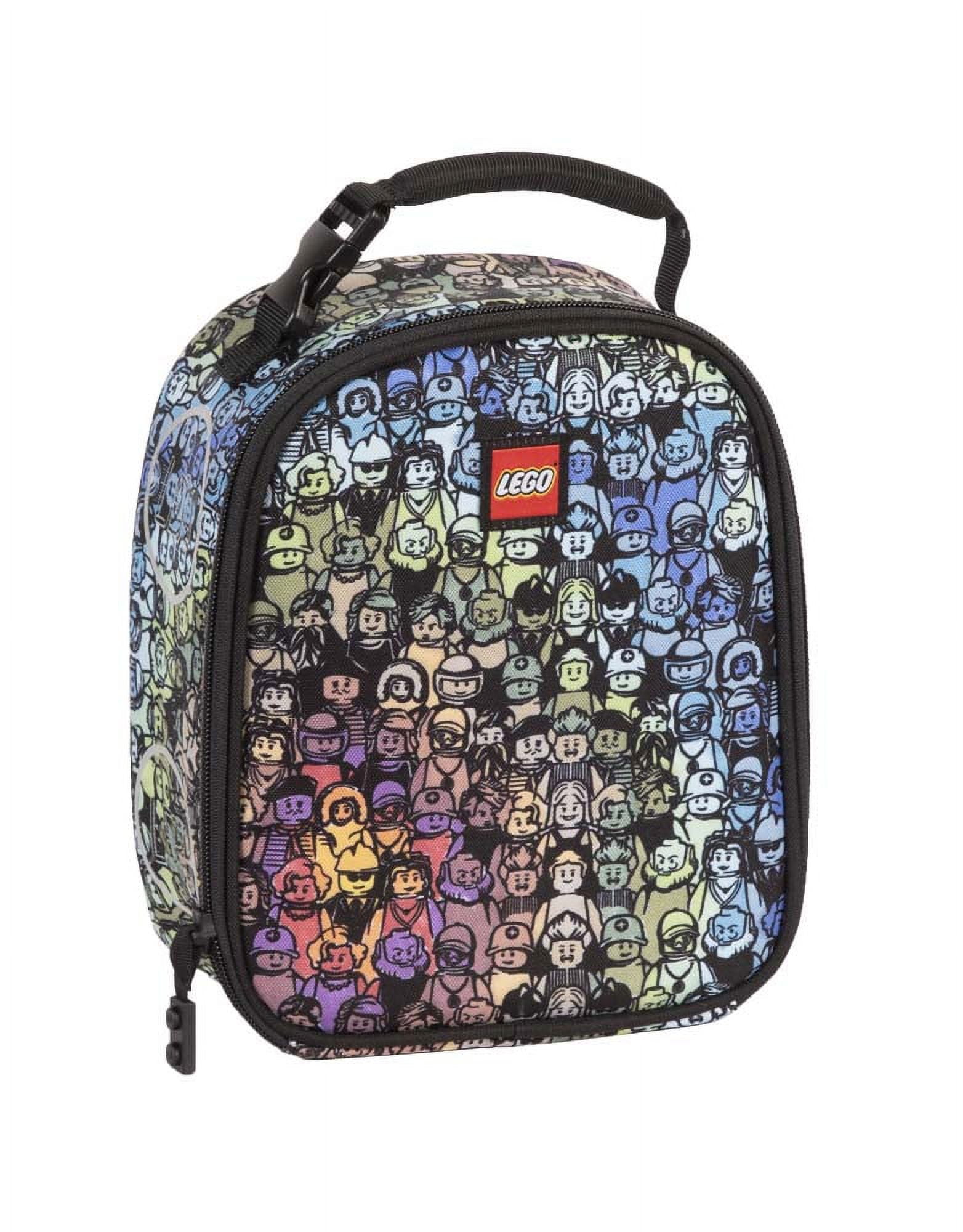 LEGO Unisex Minifigure Color-Me Lunch Bag
