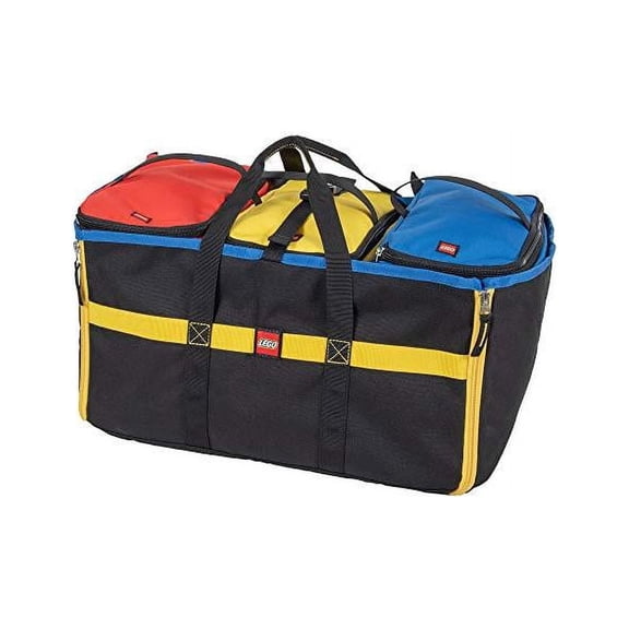 LEGO Unisex Storage 4-Piece Organizer Tote Bag and Playmat