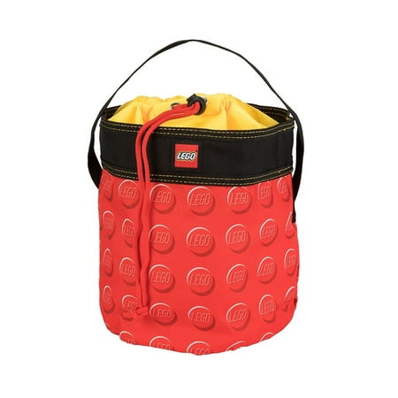 LEGO Round All Purpose Utility Bucket, Red, 1 Pack