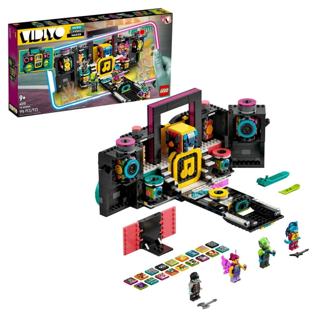 LEGO VIDIYO The Boombox 43115 Inspire Kids to Direct and Star in Their Own Music Videos (996 Pieces)
