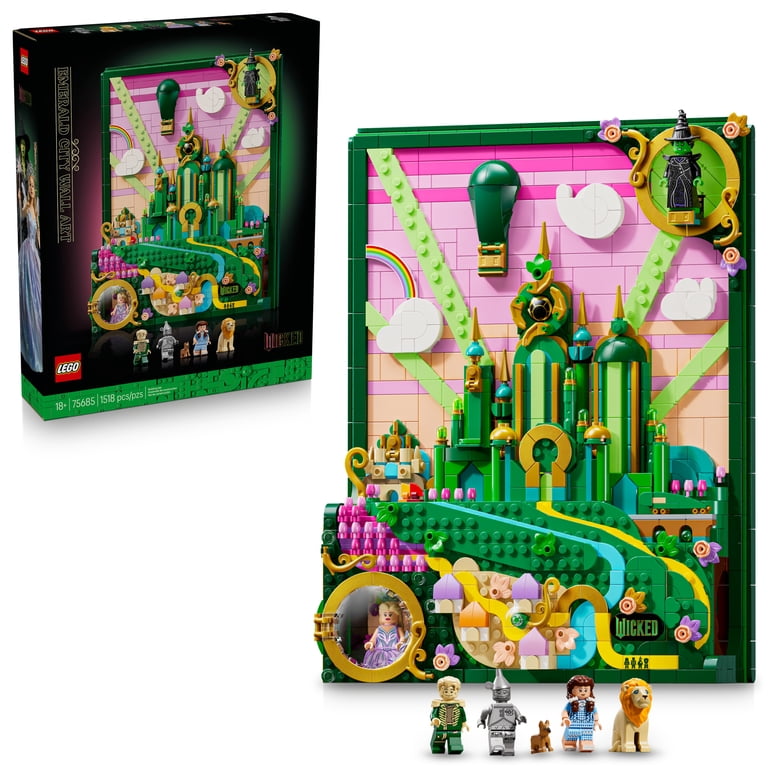 LEGO, Wall Art Building Set, 75685, Movie-Inspired Home Decor
