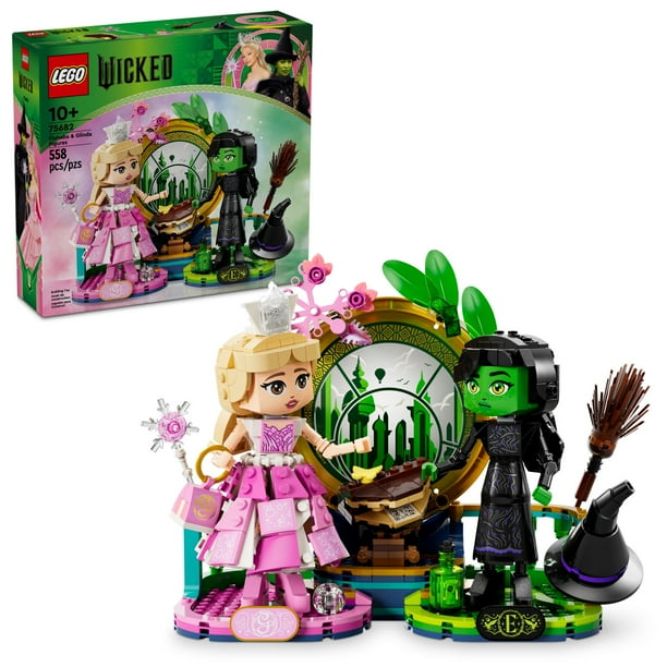 Wicked Elphaba & Glinda LEGO | Learning activity blocks - Walmart