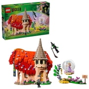 LEGO Wicked Glinda & Elphaba Visit Munchkinland Building Toy - Toy Figures & Playset for Kids, Girls & Boys, Ages 9+ - Gift for Wicked Fans - 75690