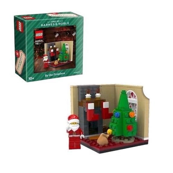 LEGO By the Fireplace Limited Edition Christmas Collectible Set, 148 Pieces