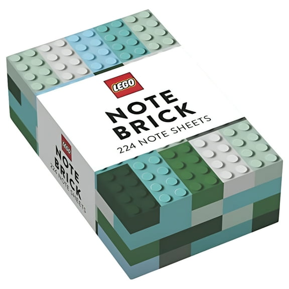 LEGO x Chronicle Books: LEGO Note Brick (Blue-Green) (Other)