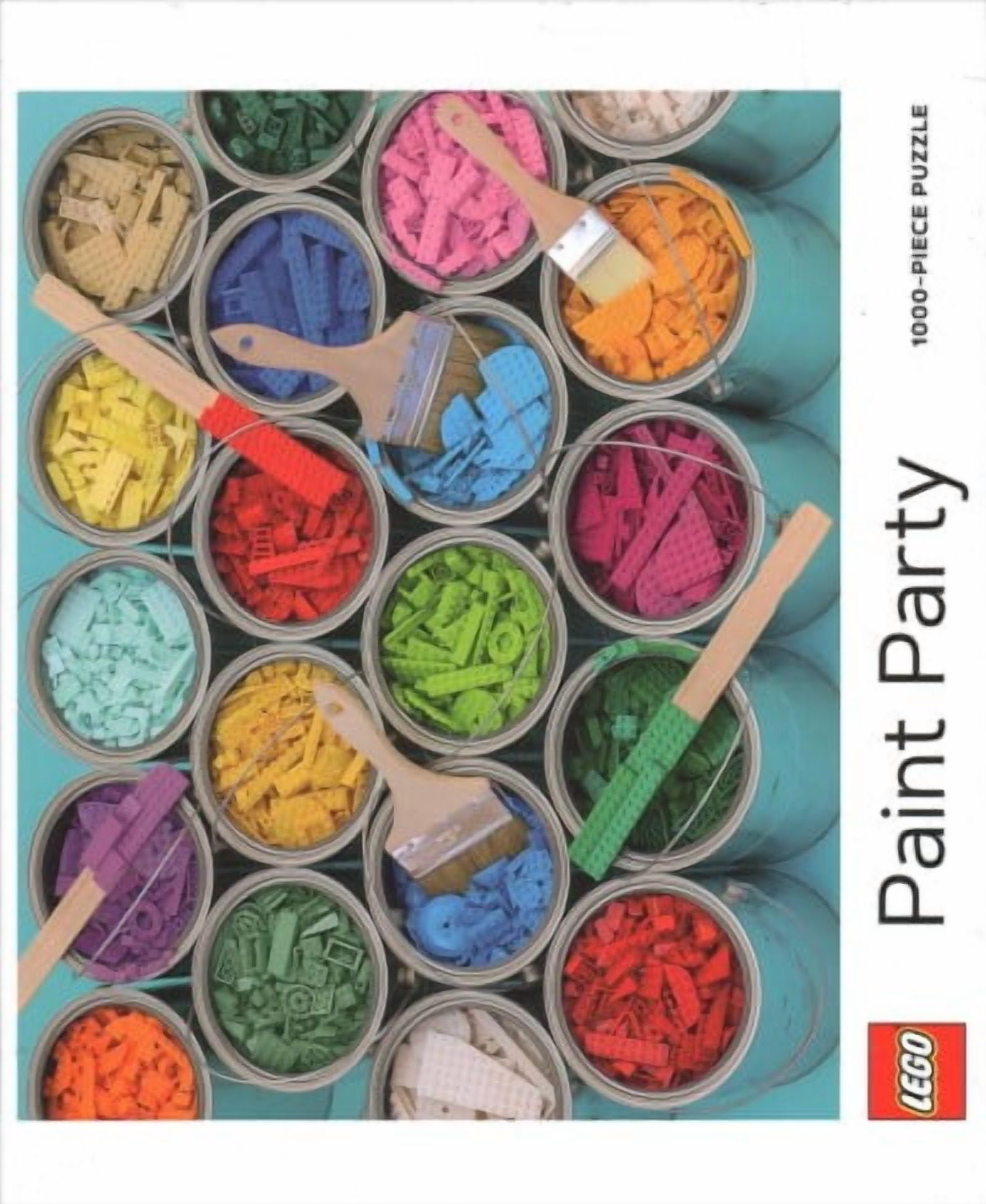 LEGO x Chronicle Books: LEGO Paint Party Puzzle (Other) - Walmart.com
