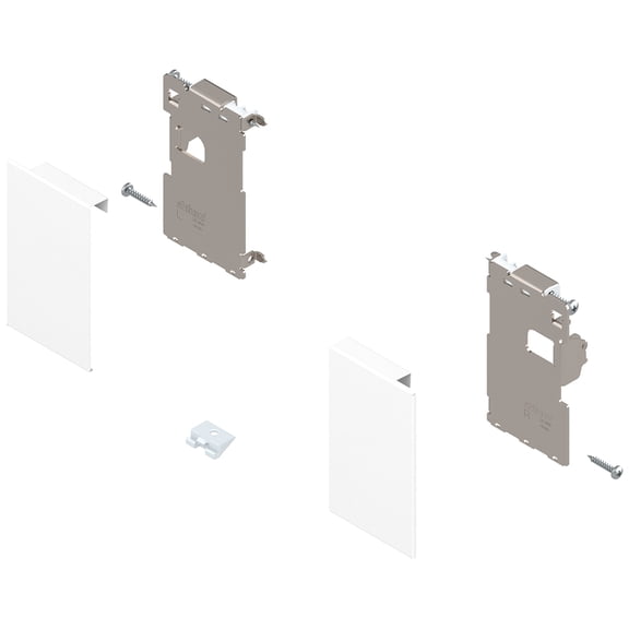 LEGRABOX Interior Front Fixing Set M-Bracket Silk White