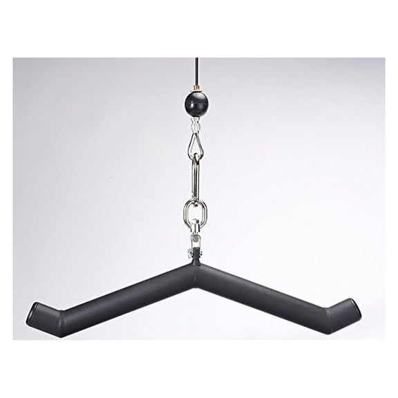 LEGS 'Ham Bone' Fat Grip 30D Bar for Triceps gym cable attachments Triceps Workout Bar Extreme!