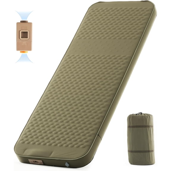 LEHOME Self-Inflating Sleeping Pad, Inflatable Sleeping pad for Camping with Built-in Pump, Portable Inflatable Sleeping Pad for Camping, Home & Guests