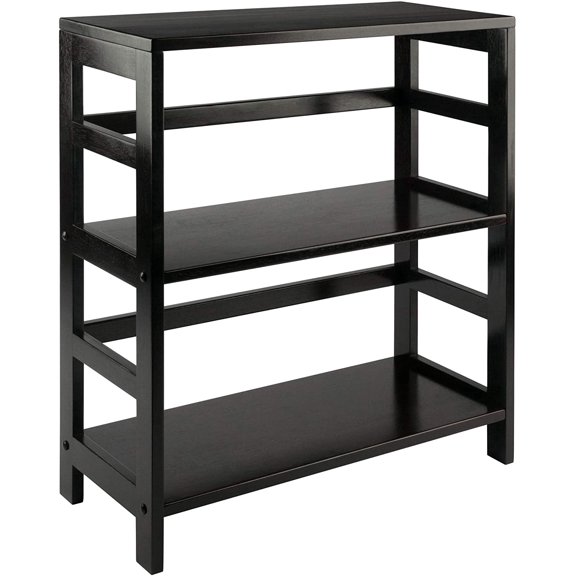 LEHOME Wood Leo model name Shelving, Small and Large, Espresso