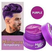 LEHOZIHEQ 12 Color Temporary Hair Color Wax, Hair Coloring Wax Color Wax Pomades Natural Hair Coloring Wax, DIY Temporary Hair Color for Kids Women Men Daily Party Cosplay
