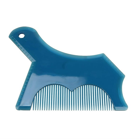 LEHOZIHEQ Arrivals Men's Beard Shaper Tool Transparent Template Styling Comb Templates