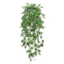 LEHOZIHEQ Artificial Hanging Plants, Plastic Fern Vine Fake Greenery Plant Faux Eucalyptus Vine, for Wall Room Wedding Indoor Outdoor Decor
