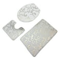 thumbnail image 1 of LEHOZIHEQ Bath Mat Sets, Pieces Bathroom Rugs Set 3, Non-Slip Carpet Mats, Absorbent with U-Shaped Toilet for Bathroom, Tub, Shower, 1 of 6