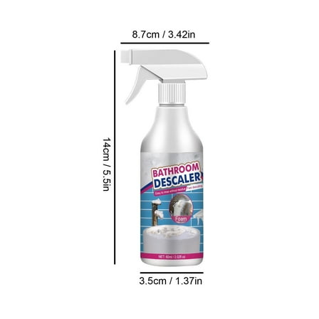 LEHOZIHEQ Bathroom Cleaner Suit, Foaming Mold and Mildew Remover for Tub Works on Hard Water Stains, with Cleaning Cloth