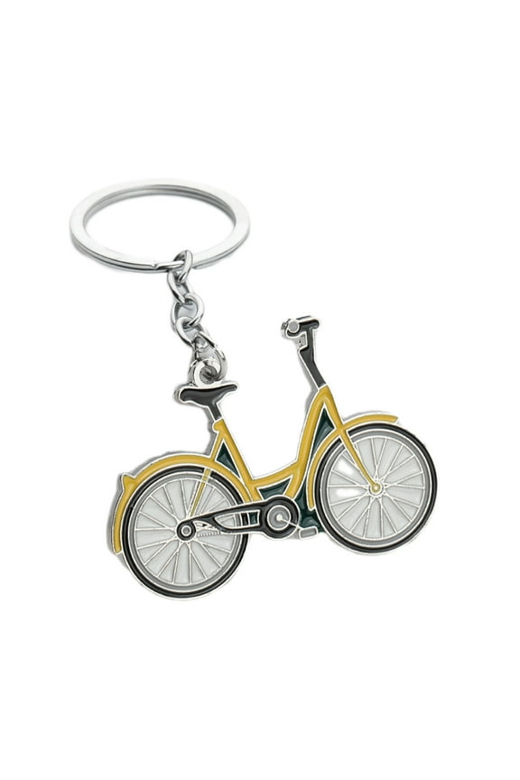 Bike Keychain, Portable Metal Bike Keychain, for Sports Lover Bicycle Keychains for Family Friend Birthday Christmas Gifts