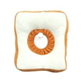 thumbnail image 1 of LEHOZIHEQ Bread Cat Cone Collar, Soft Adjustable Donut Cat Recovery Collar, After Surgery Neck Cone, Elizabethan Collar for Kitten, 1 of 6