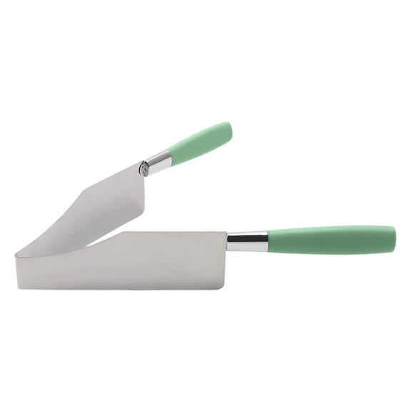 LEHOZIHEQ Cake Cutter Clip, Stainless Steel Cake Cutter for Wedding, Stainless Steel Cake Knife and Server with Double Handle