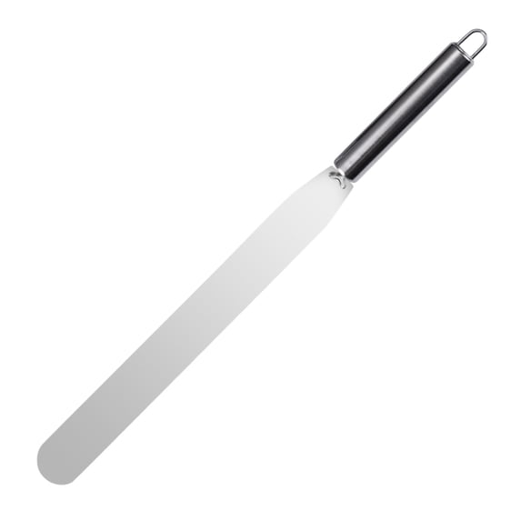 LEHOZIHEQ Cake Metal Spatula, Stainless Steel Foodservice Straight Icing Spatula Spreader, Professional Cake Decorating Spatula Icing Spreader