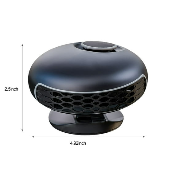 LEHOZIHEQ Car Heater, Portable Golf Cart Heater Electric, 2-in-1 Heating/Cooling Switchable, Easily Fits into Any Room, Quick Heating 360° Rotatable