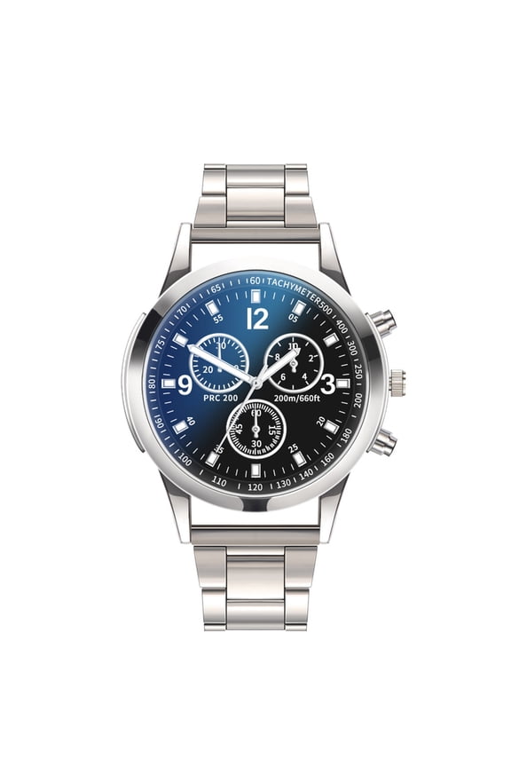Chronograph Watches for Men, Original Business Casual Stainless Steel Analog Watch Watches