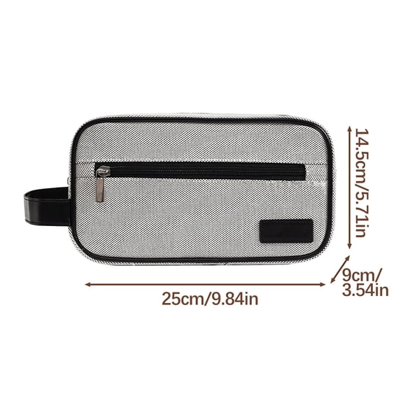 LEHOZIHEQ Toiletry Bag for Men, Travel Toiletry Organizer, Water-resistant Shaving Bag for Toiletries Accessories, Door Room Essentials
