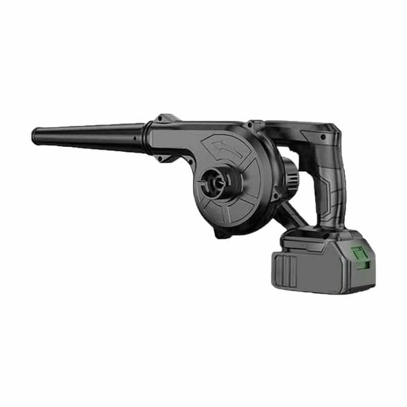LEHOZIHEQ Cordless Leaf Blower, Compact Metal and Handheld Electric Blower Leaf Vacuum and Angle Grinder Conversion Blower, for Industry and Home