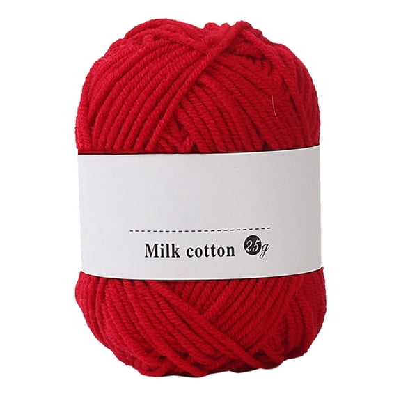 LEHOZIHEQ Crocheting Yarn, Free Patterns, Soft Milk Cotton Yarn for Knitting, for Sweaters, Hats, Scarves