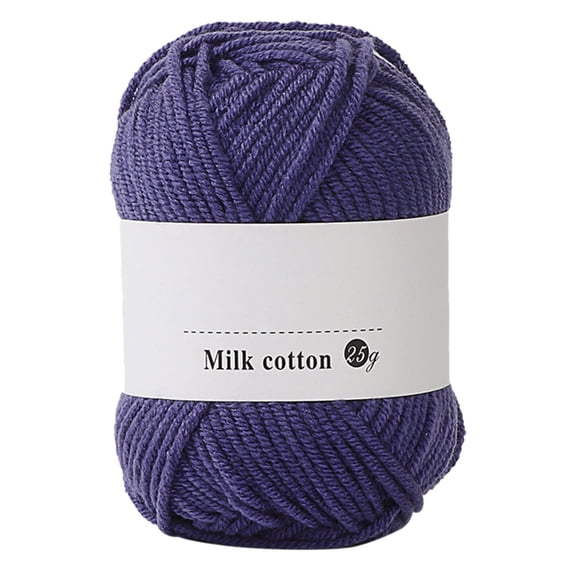 LEHOZIHEQ Crocheting Yarn, Free Patterns, Soft Milk Cotton Yarn for Knitting, for Sweaters, Hats, Scarves