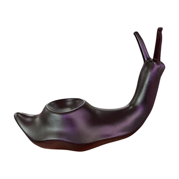 LEHOZIHEQ Crystal Ball Resin Base, Resin Carving Home Decorative, Jewelry Snail Shaped Holder For Spheres Decorative, For Home Office Shelf