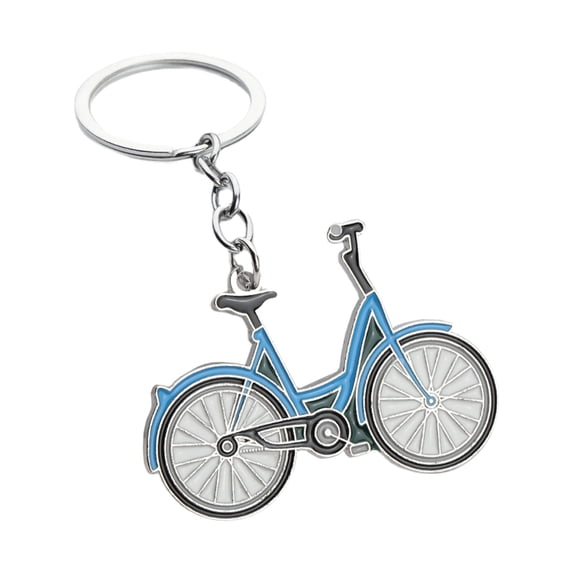 LEHOZIHEQ Cute Bicycle Keychains, Bike Keyring for Women Purse Car Keys Accessories Charms Gifts