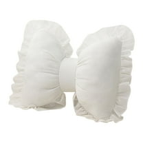 LEHOZIHEQ Cute Bow Shaped Pillows, Bow Lace Pillow Lumbar Pillow, Sofa Office Lumbar Pillow Cushion, for Sofa, Couch, Bed, Living Room, Bedroom