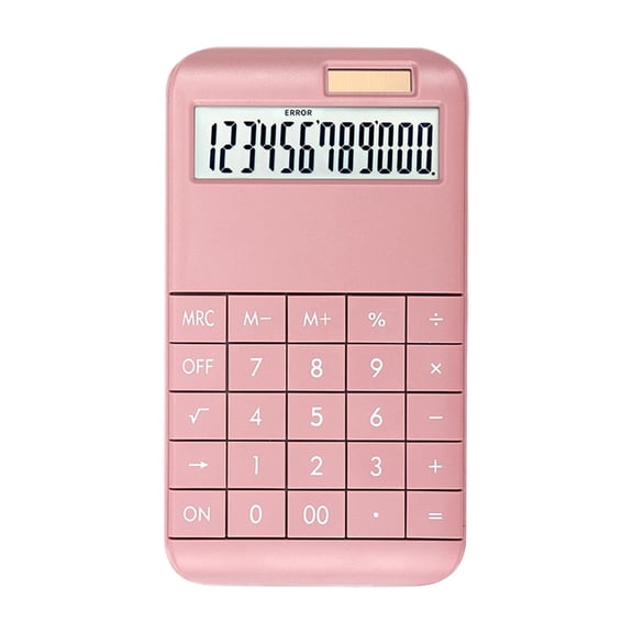 LEHOZIHEQ Cute Calculator, Desktop Calculator for Teachers Students Basics Office, Small Handheld Calculators, with LCD Display, Sensitive Button