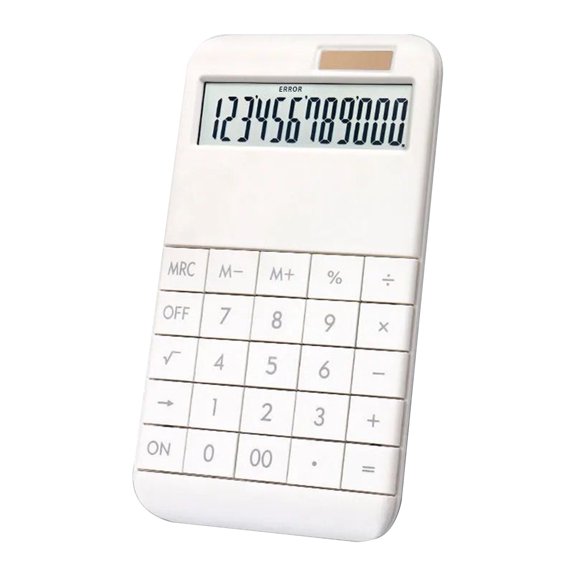 LEHOZIHEQ Cute Calculator, Desktop Calculator for Teachers Students Basics Office, Small Handheld Calculators, with LCD Display, Sensitive Button