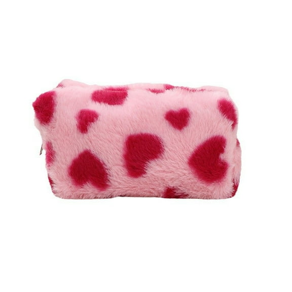 LEHOZIHEQ Cute Girl Makeup Bag, Cosmetic Travel Organizer, Coquette Travel Toiletry Bag, Portable Zipper Pouch Cosmetics Pouch Gifts for Women Girls