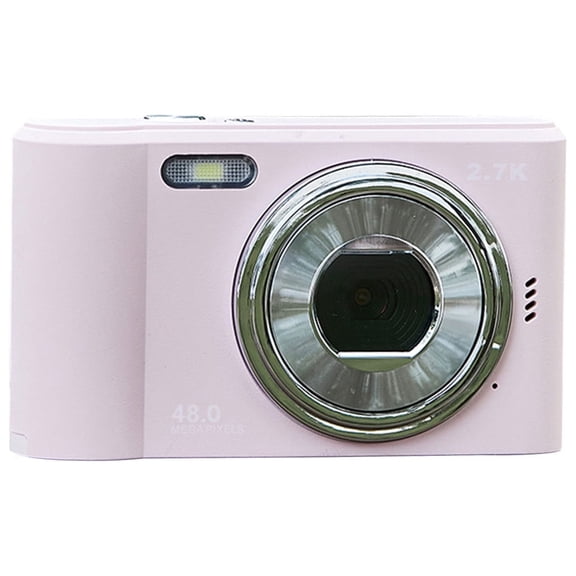 LEHOZIHEQ Digital Camera, 4K Digital Point and Shoot Camera with 16X Zoom Anti Shake, 48MP Compact Small Camera for Boys Girls Kids