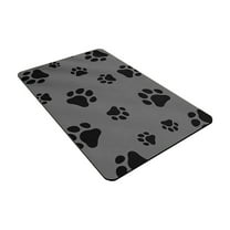 LEHOZIHEQ Dog Cat Food Mat, Absorbent Pet Feeding Mat for Food & Water Bowls,Waterproof Non-Slip Rubber Backing,Quick Dry Dog Bowl Mat for Messy Drinkers
