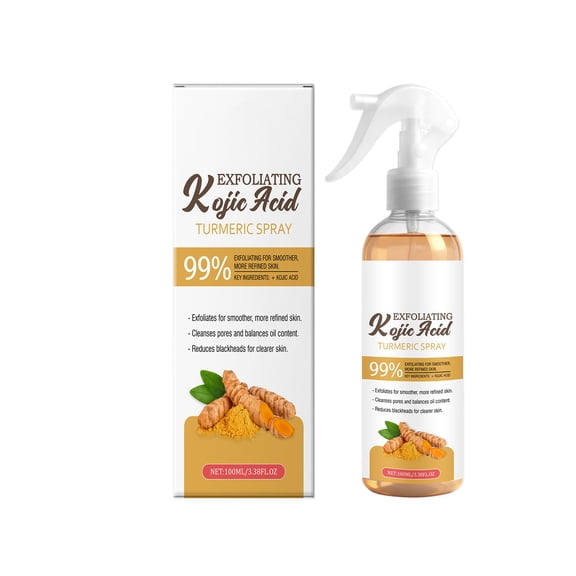 LEHOZIHEQ Exfoliating Spray Gently Revitalizes And Brightens Portable And Easily Absorbed 100ml