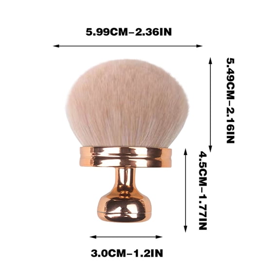 LEHOZIHEQ Extra Large Body Makeup Brush for Self Tanner, Self Tan Back Applicator, Wide-headed Kabuki Brush for Bronzers Blend Self Tanning Applicator, Oval Face Leg Makeup Brush