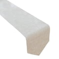 thumbnail image 1 of LEHOZIHEQ Farmhouse Rustic Table Runner, Solid Beige Rectangular Table Runners, for Everyday Use Kitchen Dining Party Table, 1 of 6